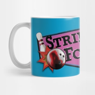 Strike Force - Bowling - 80's Retro Logo Mug